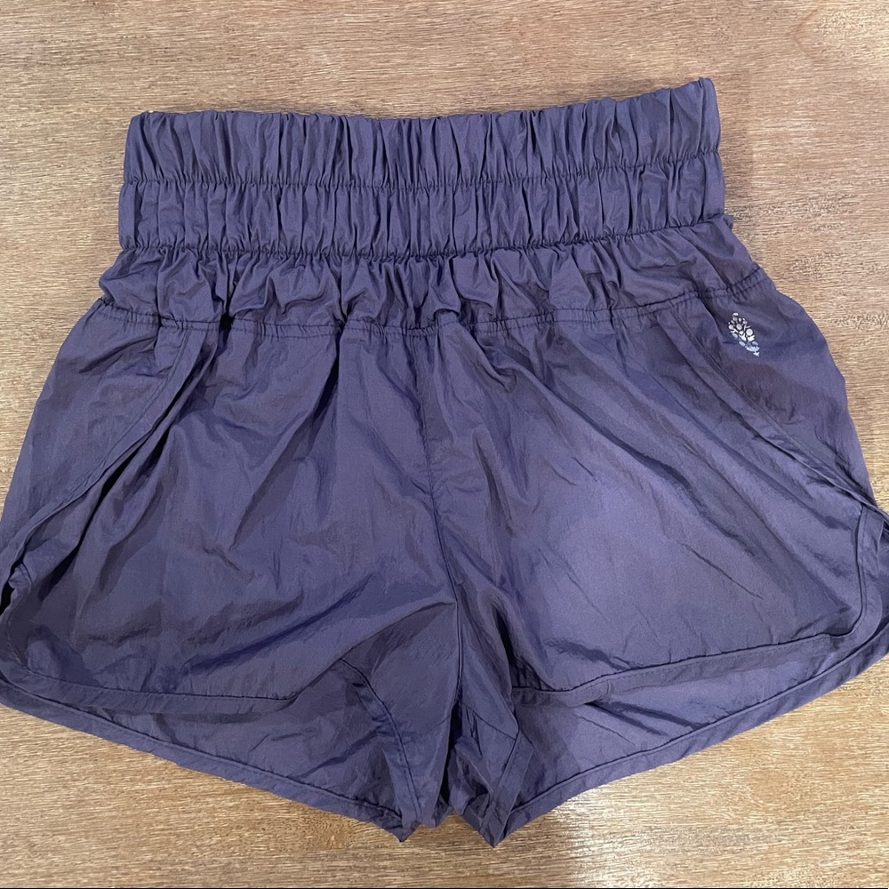 Free People Purple Athletic Shorts